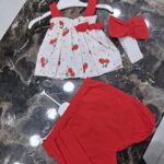 تاپ و شورتک دخترانه وارداتی(ترک)