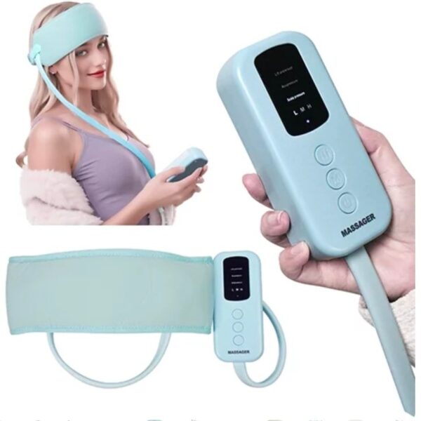 ماساژور سر ایرکامپریشن مخصوص میگرن با تکنولوژی فشار هوا
