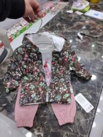 ست سویشرت و شلوار ودورس نوزادی دخترانه وارداتی (ترک) - Image 5