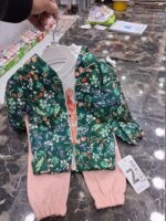 ست سویشرت و شلوار ودورس نوزادی دخترانه وارداتی (ترک)