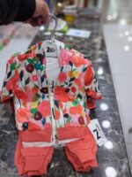 ست سویشرت و شلوار ودورس نوزادی دخترانه وارداتی (ترک) - Image 3